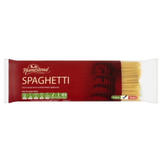 Picture of Homestead Pasta Spaghetti 500g x12